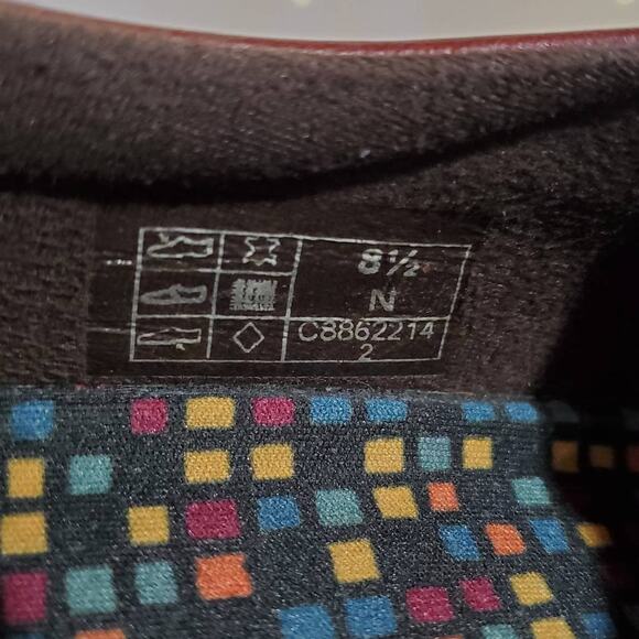 SAS Willow Cutout Leather Walnut Mary Jane Moccasin T-Strap Loafers Womens 8.5N - Picture 9 of 9